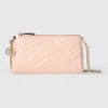 Gucci Gg Marmont Small Shoulder Bag In Pink