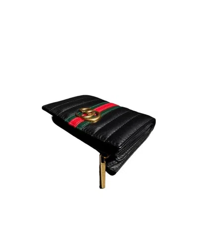 Gucci Gg Marmont Small Wallet In Black