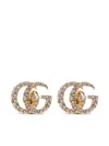 Gucci Gg Marmont Stud Earrings In Gold