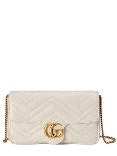 Gucci Gg Marmont Super Mini Bag In Black