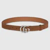 Gucci Gg Marmont Thin Belt