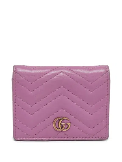 Pre-owned Gucci Gg Marmont Wallet