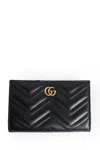 Gucci Gg Marmont Wallet In Black