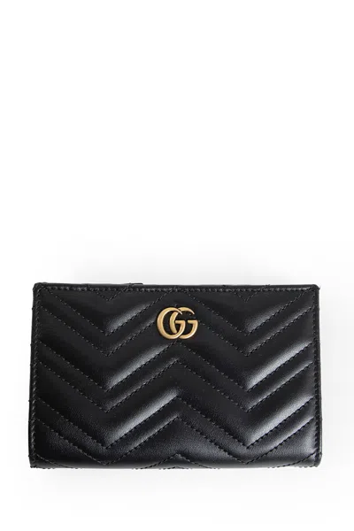 Gucci Gg Marmont Wallet In Black
