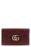 Gucci 'gg Marmont' Wallet On Chain In Red