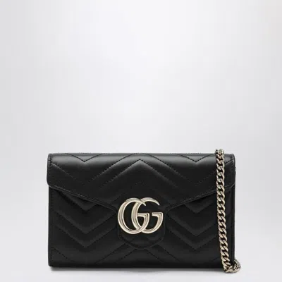 GUCCI GUCCI GG MARMONT WALLET WITH CHAIN