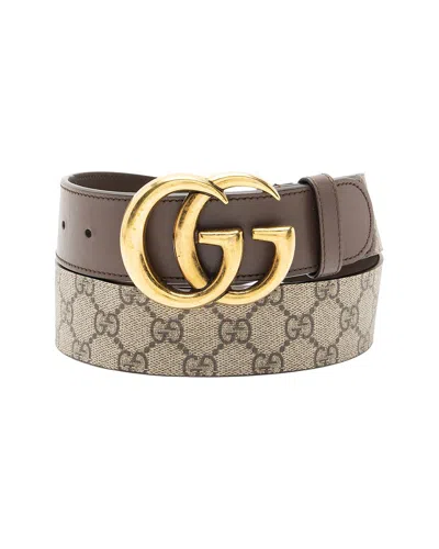 Gucci Gg Marmont Wide Belt (authentic Pre-loved) In Multi