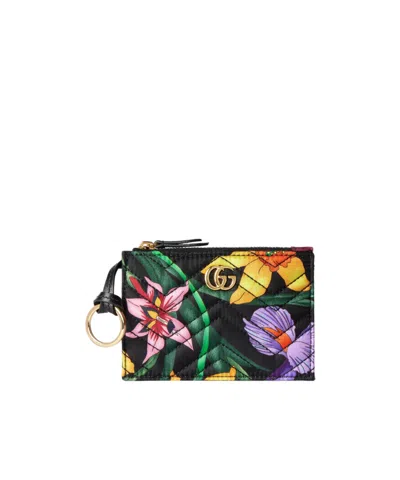 Gucci Gg Marmont Zip Key Pouch