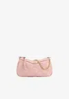 Gucci Light Pink Gg Matelass Shoulder Bag In Pink