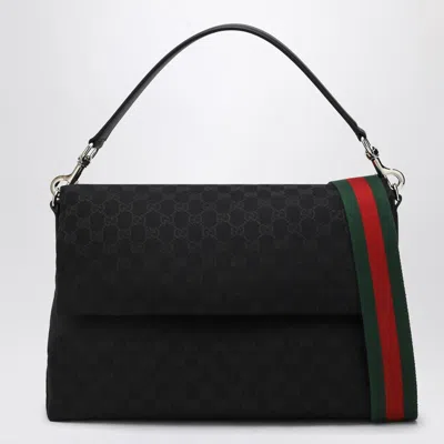 GUCCI GUCCI GG MEDIUM SHOULDER BAG WITH WEB STRAP MEN