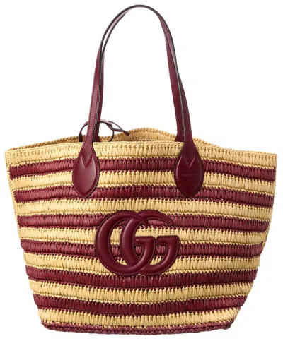 Gucci Gg Medium Tote In Brown