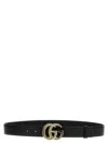 Gucci Gg Milano Belt In Black