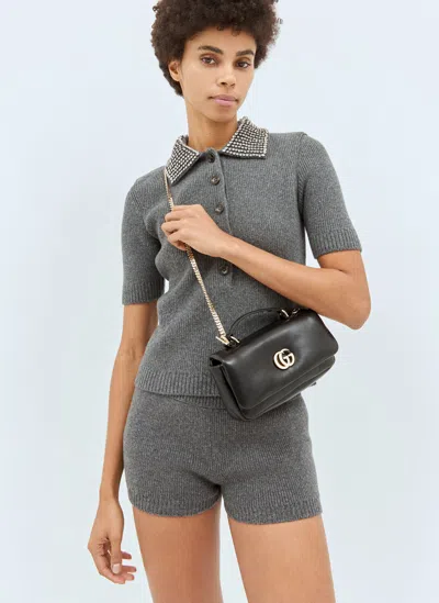 Gucci Gg Milano Mini Handbag In Black