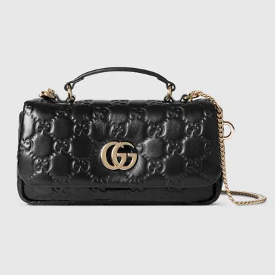 Gucci Gg Milano Mini Top Handle Bag In Black