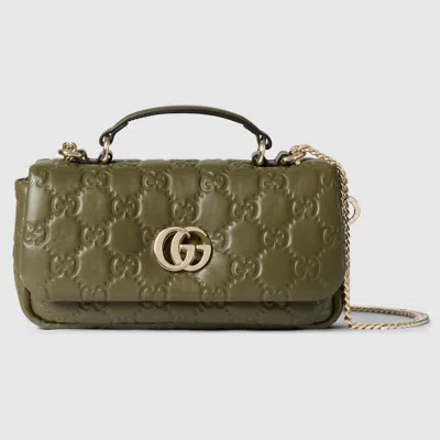 Gucci Gg Milano Mini Shoulder Bag In Green