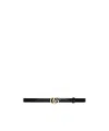 Gucci Gg Milano Series Narrow Belt In Black