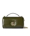 Gucci Gg Milano Series Small Handbag In Green