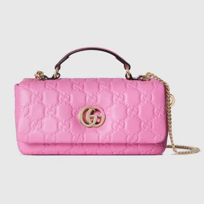 Gucci Gg Milano Small Top Handle Bag In Pink