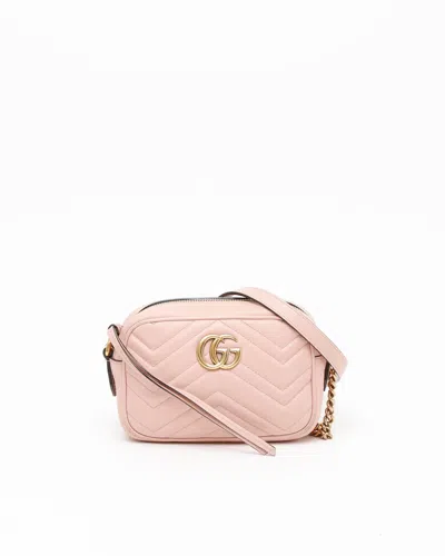 Gucci Gg Mini Camera Bag In Pink