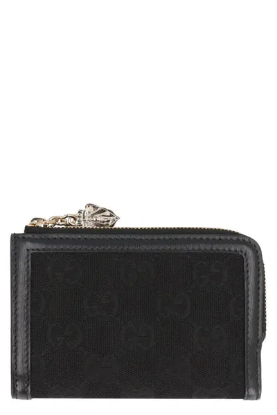 GUCCI GUCCI GG MINI FABRIC WALLET