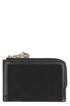 Gucci Mini Canvas Wallet With Leather Accents