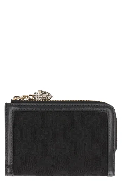 GUCCI GUCCI GG MINI FABRIC WALLET