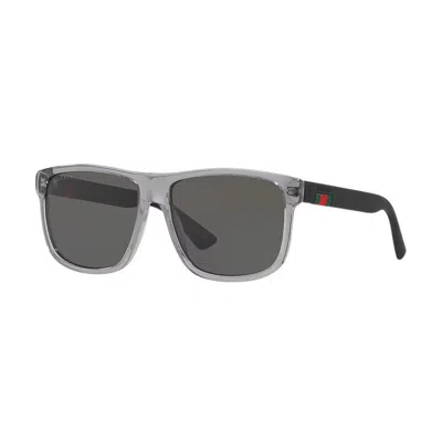 Gucci Gg Mini Polarized Sunglasses In Gray