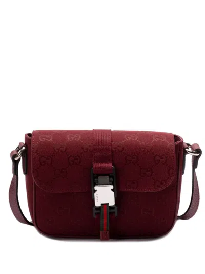 Gucci Mini Gg Crossbody Bag In Red