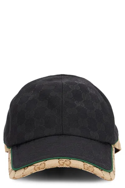 Gucci Gg Monogram Baseball Cap With Adjustable Strap And Pre-curved Visor In Pattern