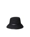 Gucci Gg Monogram Cotton Bucket Hat In Black