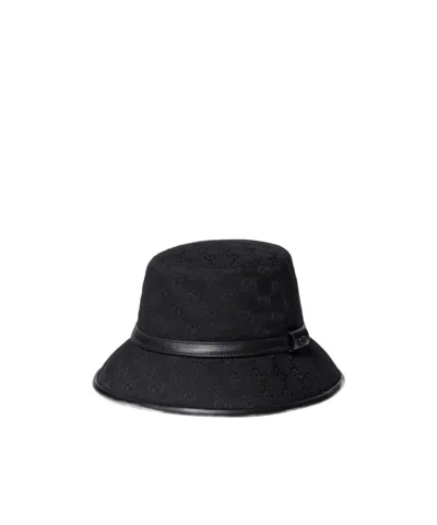GUCCI GG MONOGRAM COTTON BUCKET HAT