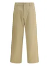 Gucci Gg Monogram Patch-pocket Trousers In Neutral