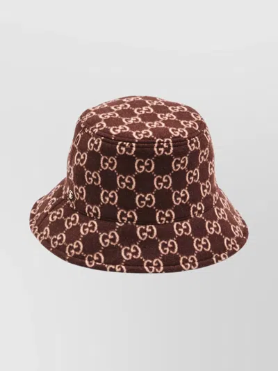 GUCCI GG MONOGRAM PRINT BUCKET HAT