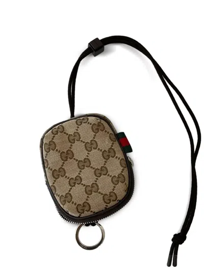 Gucci Gg Monogram Wallet In Neutral