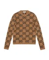 Gucci Gg-monogram Wool Jumper In Multicolor