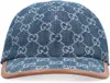 Gucci Women's Baseball Cap In Denim Azure E Sundial