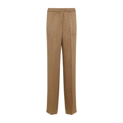 GUCCI GUCCI GG MOTIF JACQUARD TROUSERS