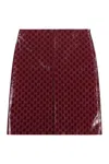 GUCCI GUCCI GG MOTIF SKIRT