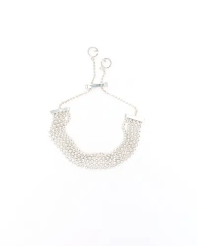 Gucci Gg Multistrand Bracelet In Metallic