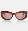 Gucci Gg Muse Cat-eye Sunglasses In Brown