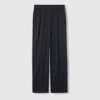 Gucci Gg Elastic Waist Trousers In Blue