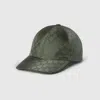 Gucci Gg Nylon Baseball Hat In Green