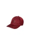 Gucci Gg Nylon Baseball Hat In Burgundy