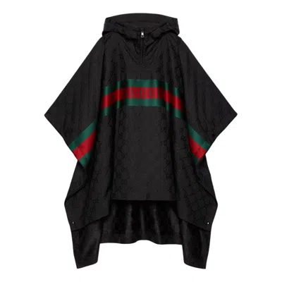 GUCCI GUCCI GG NYLON JACQUARD COAT 'BLACK'