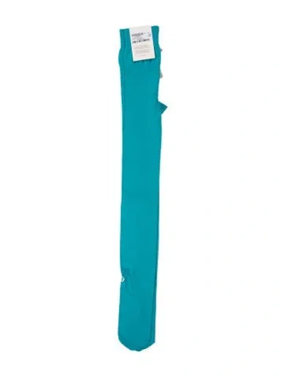 Pre-owned Gucci Gg Opaque Tights W/tags In Blue