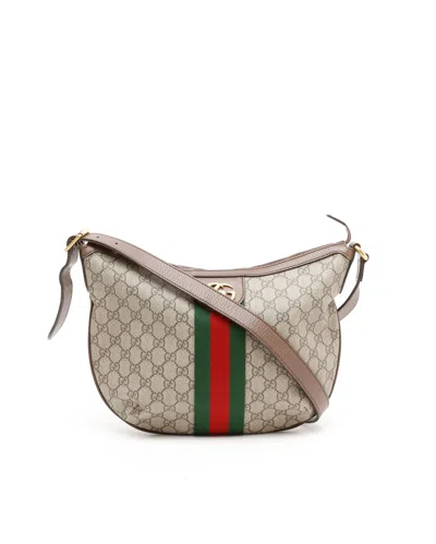 Gucci Men Gg Supreme Fabric Crossbody Bag In Multi