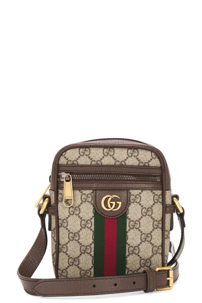 Gucci Gg Ophidia Shoulder Bag In Beige