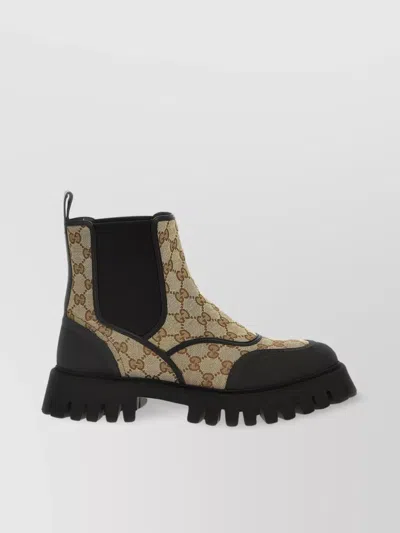 Gucci 'gg Original' Ankle Boots In Black