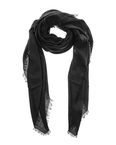 Gucci Gg Oversized Wool & Silk-blend Scarf