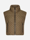 GUCCI GG PADDED FABRIC DOWN VEST